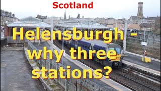 Helensburgh  why three stations [upl. by Hcirteid]