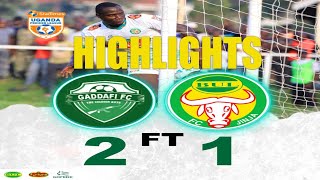 GADDAFI FC VS BUL FC HIGHLIGHTS [upl. by Stoecker729]