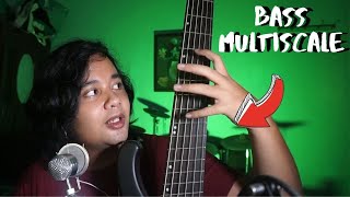 APA ITU BASS MULTISCALE FANNED FRET  GuitarTalks 77 [upl. by Attennek3]