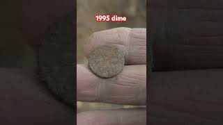 1995 Dime metal detecting 1830s Nokta Legend fun metaldetecting maine fatherson mdf 1800s [upl. by Atsirhcal]