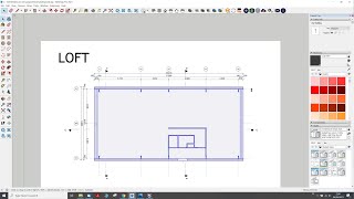 Hanni Handig met SketchUp  2  Overtrekken van een geimporteerde plattegrond [upl. by Clotilde]