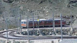 Mit der Zahnradbahn hinauf zum Gornergrat [upl. by Mallis]