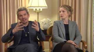 Intervju med Julie Delpy och Ethan Hawke om quotBefore Midnightquot [upl. by Brunella521]