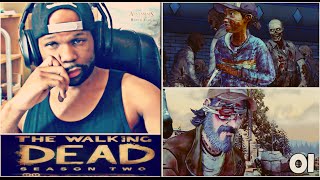 The Walking Dead Season 2  Episode 4  Part 1  Amid the Ruins [upl. by Alyakam519]