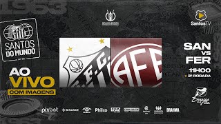 🔴 AO VIVO COM IMAGENS SANTOS 0 x 1 FERROVIÁRIA  BRASILEIRO FEMININO 120323 [upl. by Annavoeg173]