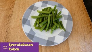 SPERZIEBONEN KOKEN [upl. by Venita]