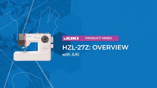 JUKI HZL27Z Overview [upl. by Ehcrop357]