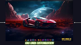 kali linux fully coustmization kde plazma 🥶  ByteHackEdits [upl. by Rawdon]