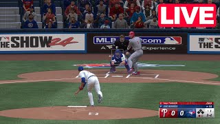 🔴LIVE NOW Toronto Blue Jays vs Philadelphia Phillies  Sep 3 2024 MLB Full Game  MLB 24 EN VIVO [upl. by Olrac358]