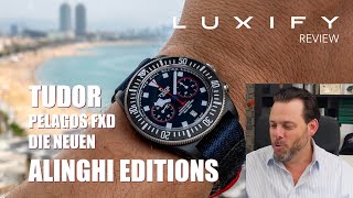 Nicht perfekt  aber stark die Tudor Pelagos FXD Alinghi Red Bull Racing Versionen im Review [upl. by Yatnahs]