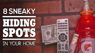 8 Sneaky Hiding Spots In Your Home [upl. by Lehplar639]