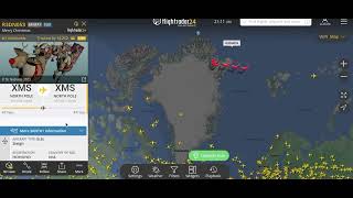 Santa on flightradar24 [upl. by Lemraj]