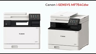 Canon iSENSYS MF754CDW Laser Multifunction Printer [upl. by Meggy570]