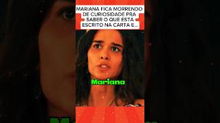 Renascer Mariana quer saber o que está escrito na carta de Marianinha resumindoasnovelas short [upl. by Billi240]