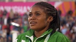 Goodness Chiemerie Nwachukwu🇳🇬Gold🥇amp World Record Women’s Discus Throw F42  Birmingham 2022 CWG [upl. by Iemaj]