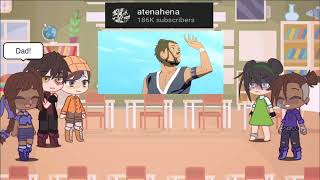 Avatar The Last Airbender High School AU reacts to the Originals  Gacha Club ATLA Reaction [upl. by Claude]