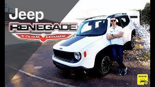 Jeep Renegade TrailHawk Turbo Diesel em detalhes [upl. by Analise168]