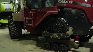 Two new front tracks on Case Quadtrac 380 [upl. by Ajam]