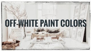 Picking the PERFECT OffWhite  How to Choose White Paint for Walls [upl. by Yleve]