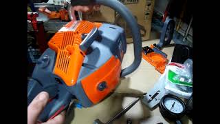 Oleomac GSH 5651 Efco 560510 конкурент Stihl MS 180 но мощнее Часть 1 [upl. by Nelyk526]