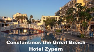 Constantinos The Great Beach Hotel  Zypern [upl. by Eduam]