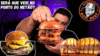 Fui Conhecer o Bom Beef Burger a Hamburgueria do Netão [upl. by Eam178]