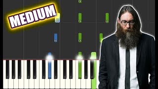 Red Letters  Crowder  MEDIUM PIANO TUTORIAL by Betacustic [upl. by Cacilie885]