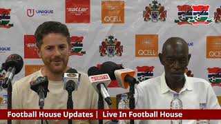 Press conference Johnathan McKinstry unveils squad for AFCON doubleheader [upl. by Llehcal370]