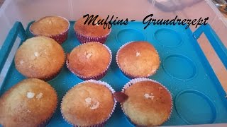 Grundrezept Muffins [upl. by Hogue]