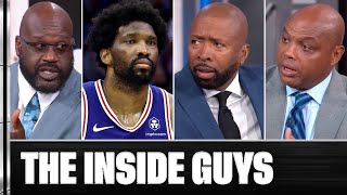 quotWere NOT Steel Workersquot 😳  Inside the NBA reacts to Joel Embiids load management  NBA on TNT [upl. by Tifanie]