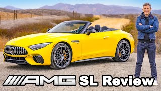 MercedesAMG SL review the sportiest SL ever [upl. by Noemys]