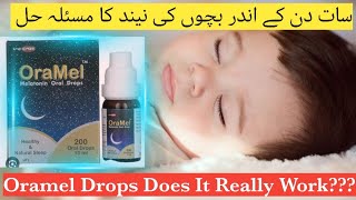 Baby Sleep Drop Review Oramel drops Oramel Drops Does It Really Work [upl. by Nosaes41]