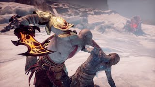 GOLDEN FLEECE amp BLADES OF EXILE VS Baldur Final Boss Fight God of War PC Mod [upl. by Dinan]