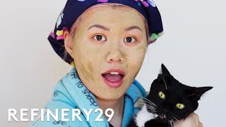 Get Unready With Me  Beauty With Mi  Refinery29 [upl. by Luigino]