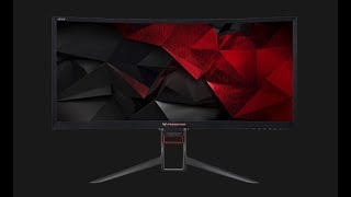 Unboxing The Z35P Acer Predator UltraWide Gaming Monitor [upl. by Yraillih]