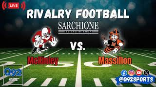 McKinley VS Massillon Pregame show Game 102624 [upl. by Bekelja881]