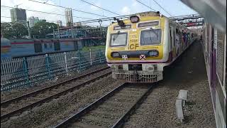 Dadar to Lower Parel full local train journey [upl. by Eiuqcaj]