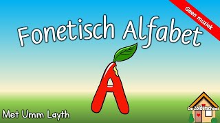 Fonetisch alfabet Dutch phonic alphabet  zonder instrumenten [upl. by Matless]