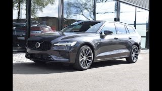 Volvo V60 Nieuw T8 455PK Plugin Hybrid AWD Ultimate Dark [upl. by Clo414]