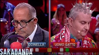 Sarabanda terza puntata  Il duello Coccinella vs Uomo Gatto [upl. by Ivor]