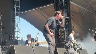 The Dillinger Escape Plan  The Mullet Burden Live at No Values Fest 6824 FROM THE RAIL [upl. by Atahs]