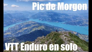 VTT Enduro Pic de Morgon en solo [upl. by Fattal231]