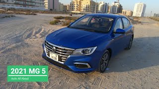 2021 MG 5 sedan Malayalam full in depth review amp test drive  MG 5 Luxury [upl. by Gunther]