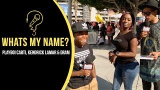 Playboi Carti Kendrick Lamar amp DRAM Whats My Name [upl. by Alioz]