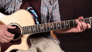 Beginner Finger Picking Guitar Exercise Easy Fingerstyle Acoustic Guitar Lessons [upl. by Edecrem]