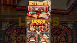 Los 7 libros prohibidos por la biblia paranormalghostterror misteriofantasmashorrorbooks [upl. by Jennette]