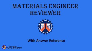 Materials Engineer Reviewer Part 1  4 with answer reference [upl. by Alym]