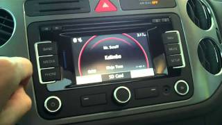 How to use an SD Card with VWs RNS315 Navigation System [upl. by Huber]