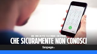 Due trucchi per telefonare con iPhone che sicuramente non conosci [upl. by Arraeis]