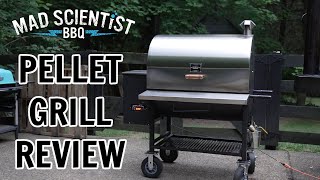 Pitts amp Spitts Pellet Smoker Review  Mad Scientist BBQ [upl. by Yorker]